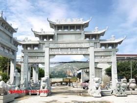 (蒙古记忆)——石牌坊的结构组成与作用