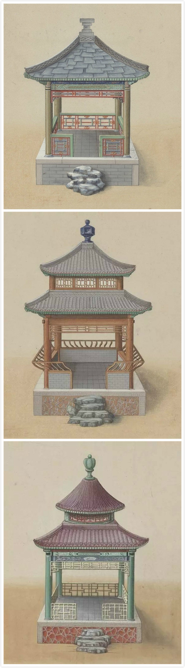 24种中国传统建筑亭子，值得收藏